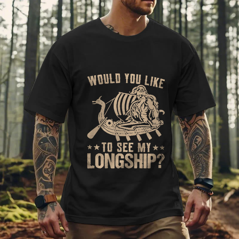 WorldNorse My Longship Viking Life T-shirt - image 4