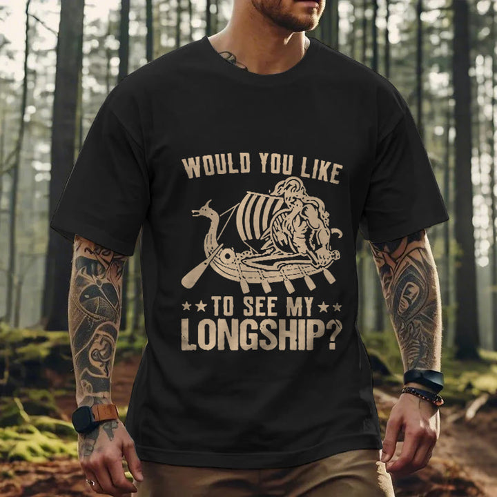 WorldNorse My Longship Viking Life T-shirt - image 4