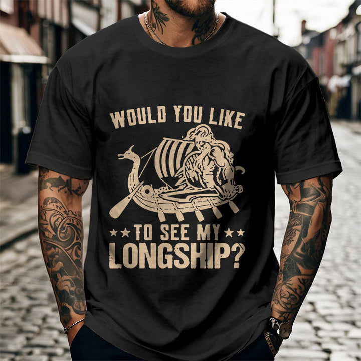WorldNorse My Longship Viking Life T-shirt - image 5