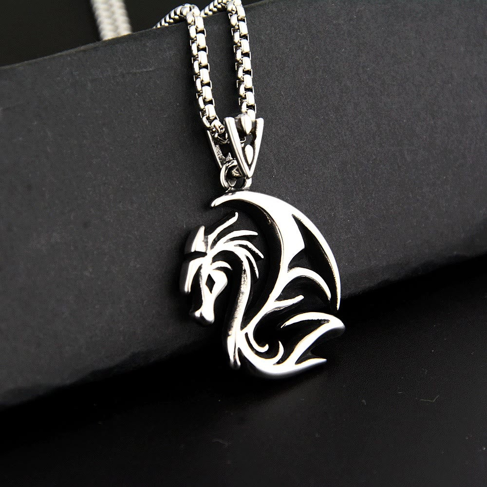 WorldNorse Norse Dragon Carving Necklace - image 4