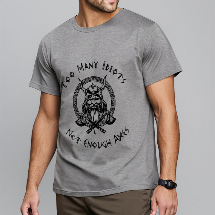 WorldNorse Viking Rune With Warrior Axe T-shirt - image 21