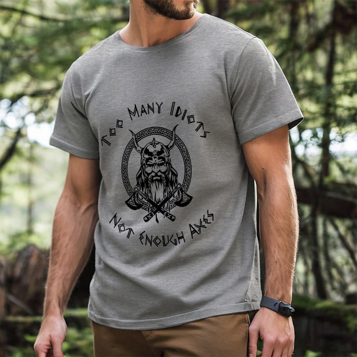 WorldNorse Viking Rune With Warrior Axe T-shirt - image 22