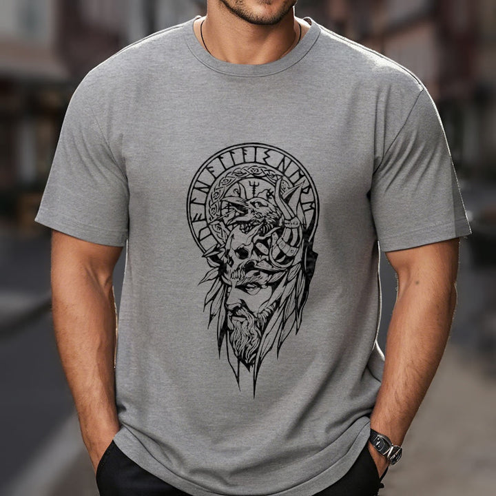 WorldNorse Vegvisir Wolve Celtic T-shirt - image 23