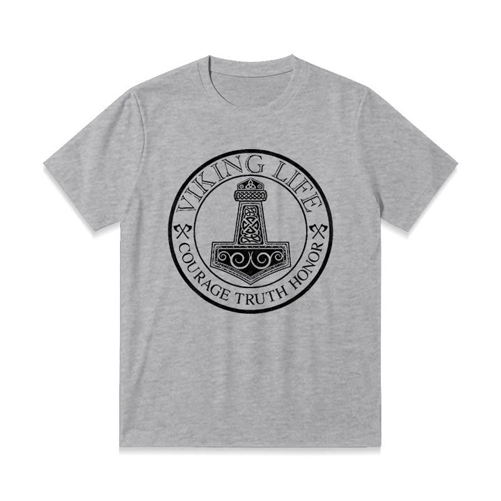 WorldNorse Viking Honor Thor's Hammer T-shirt - image 20