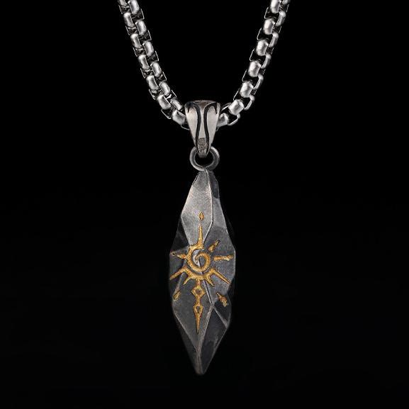 WorldNorse 925 Sterling Silver Wishing Stone Necklace - image 14