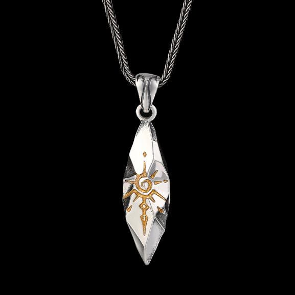 WorldNorse 925 Sterling Silver Wishing Stone Necklace - image 6