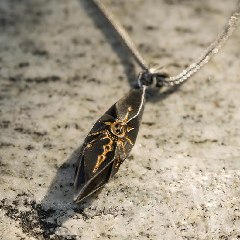 WorldNorse Handcrafted 925 Silver Wishing Stone Necklace - image 12