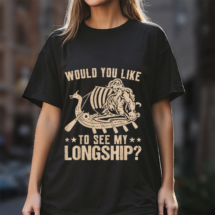 WorldNorse My Longship Viking Life T-shirt - image 8