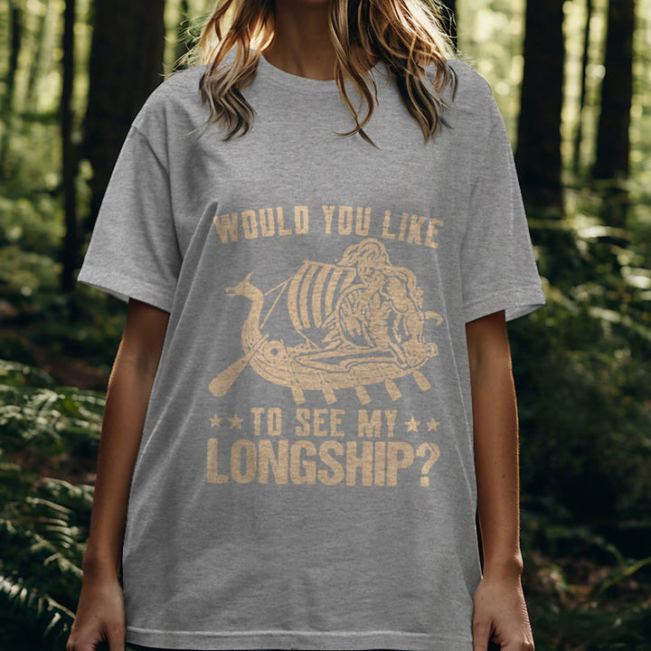 WorldNorse My Longship Viking Life T-shirt - image 25