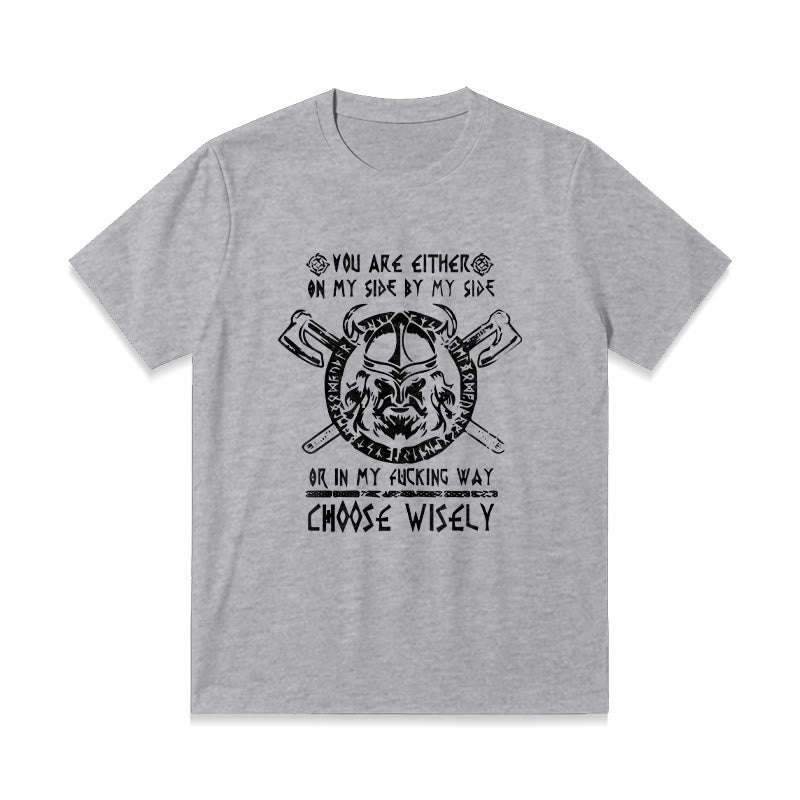 WorldNorse Vikings Rune Odin Symbol Axe T-shirt - image 20