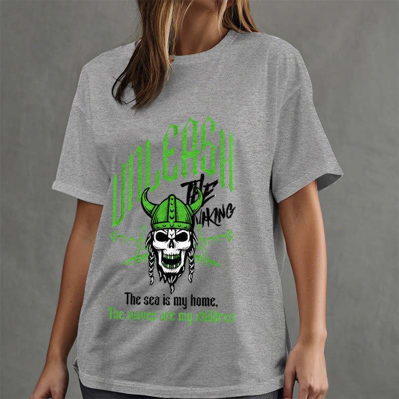 WorldNorse Skull Warrior Turbulent T-Shirt - image 24