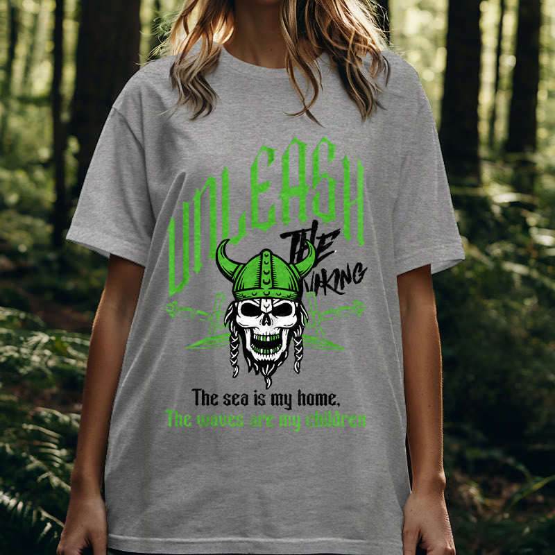 WorldNorse Skull Warrior Turbulent T-Shirt - image 25