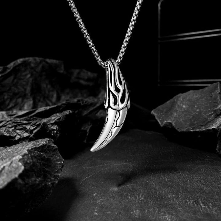WorldNorse Vintage Wolf Tooth Necklace - Necklace - image 0