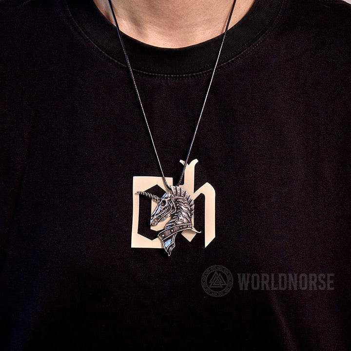 WorldNorse Unicorn Holy Beast Necklace - image 5