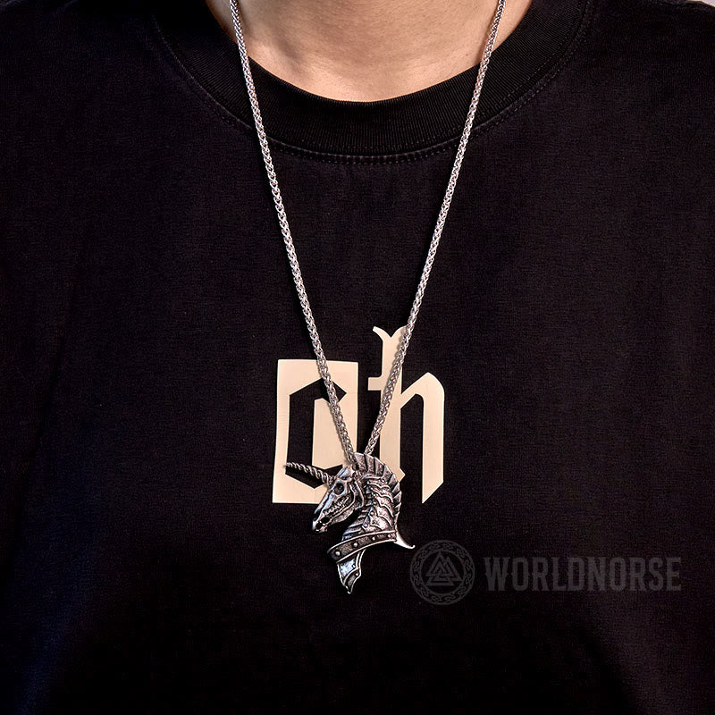 WorldNorse Unicorn Holy Beast Necklace - image 1