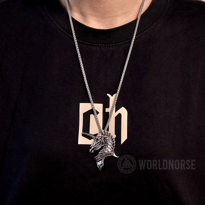 WorldNorse Unicorn Holy Beast Necklace - image 1