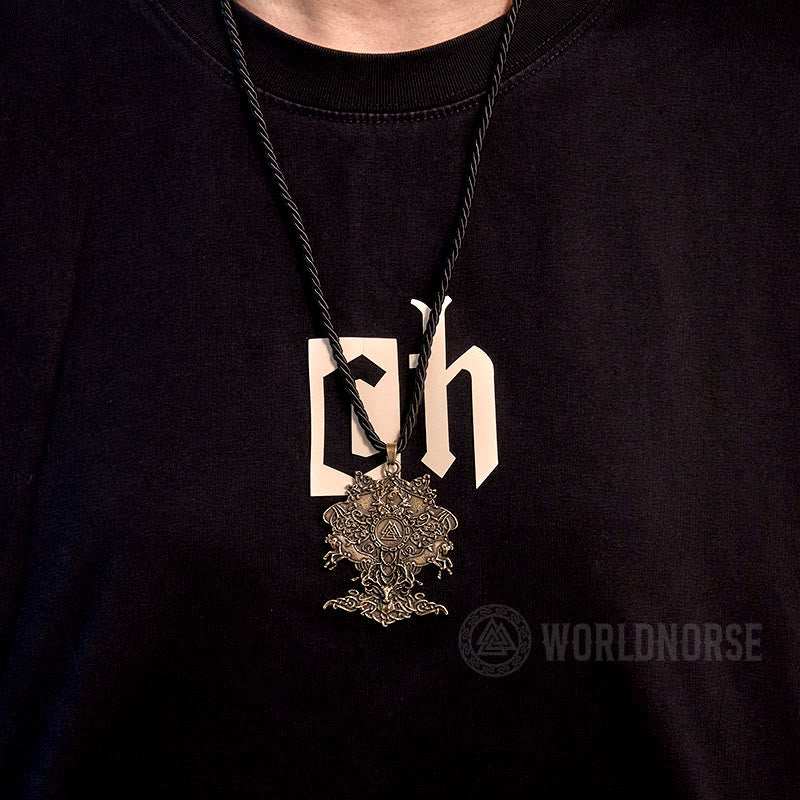 WorldNorse Valknut Spirit Tree Of Life Necklace - image 10