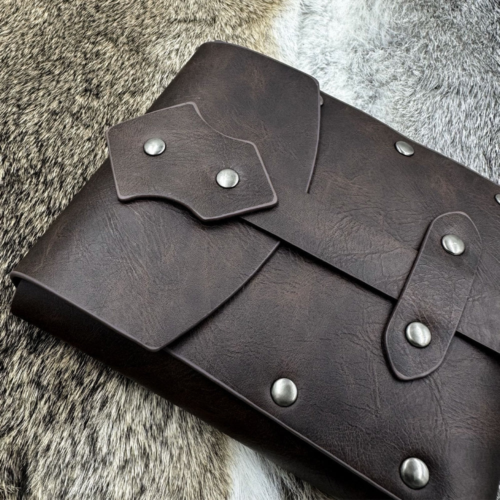 WorldNorse Square Rivet Belt Pouch Bag Set - image 1