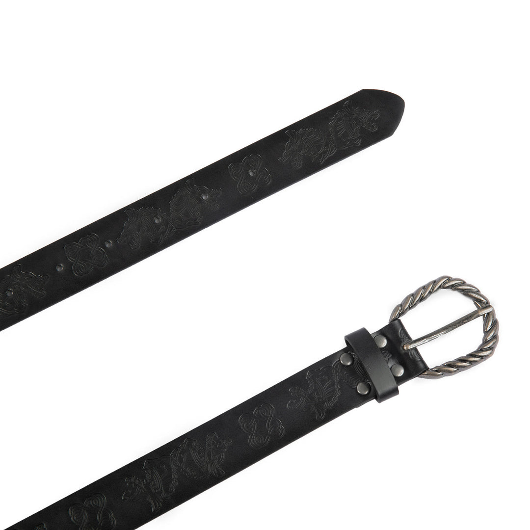 WorldNorse Vintage Fenrir Embossed Belt