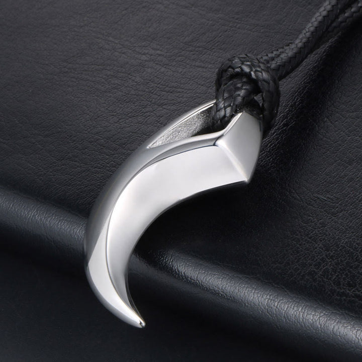 WorldNorse Wolf Tooth Spike Claw Necklace - image 8