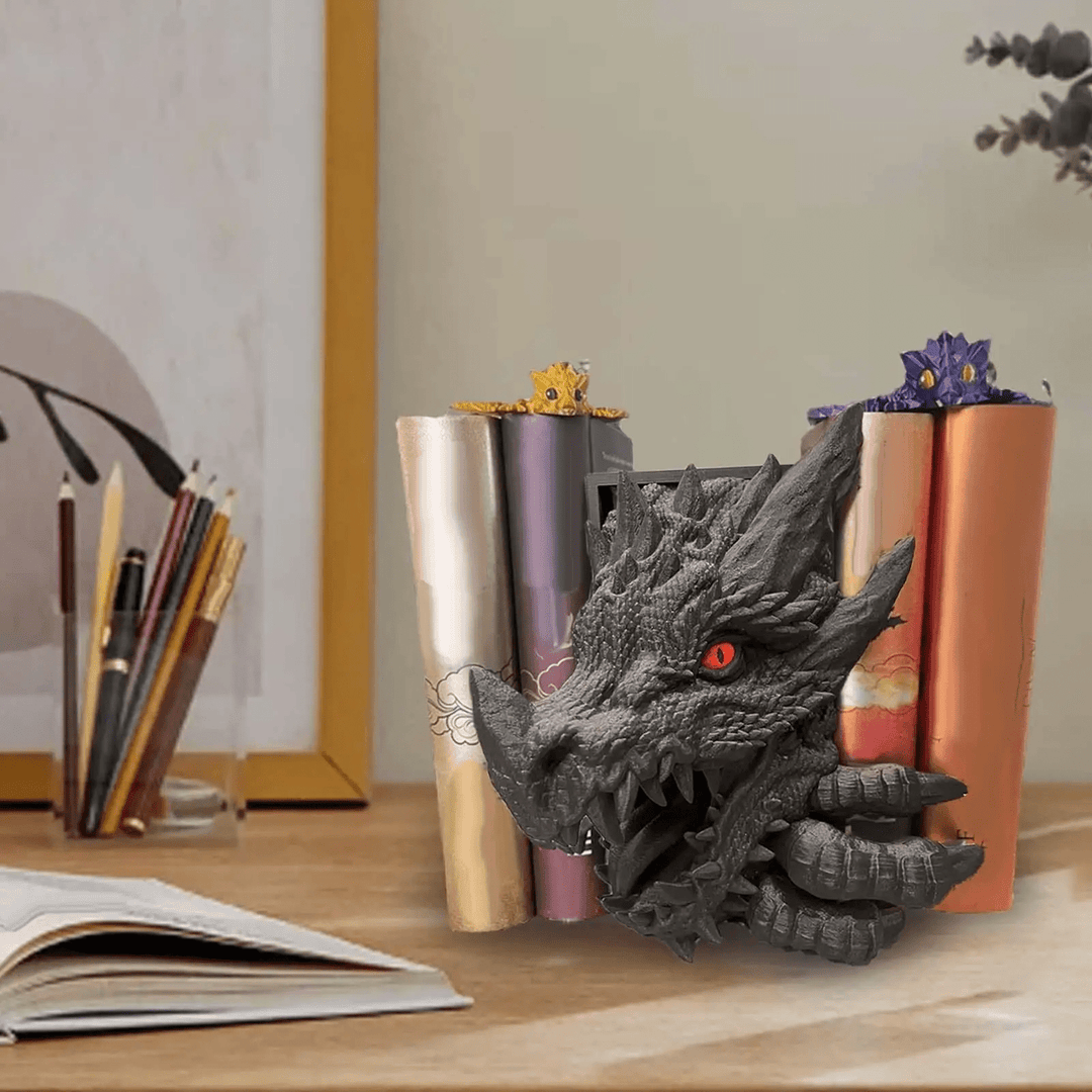 WorldNorse Resin Dragon Decorative Bookend - image 5