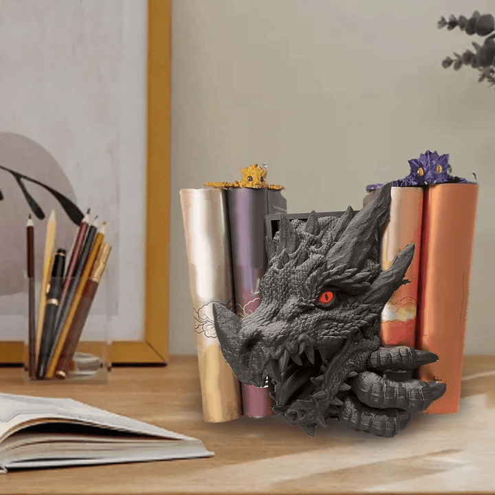 WorldNorse Resin Dragon Decorative Bookend - image 5