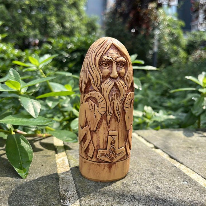 WorldNorse Majestic Beard Viking God Statue - image 1