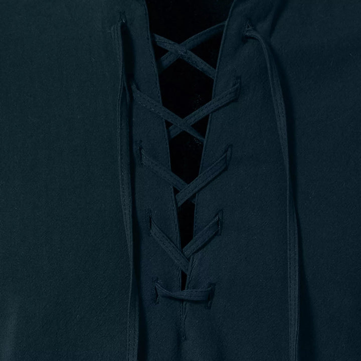 WorldNorse Medieval Lace-Up Pirate Tunic Costume Shirt - image 12