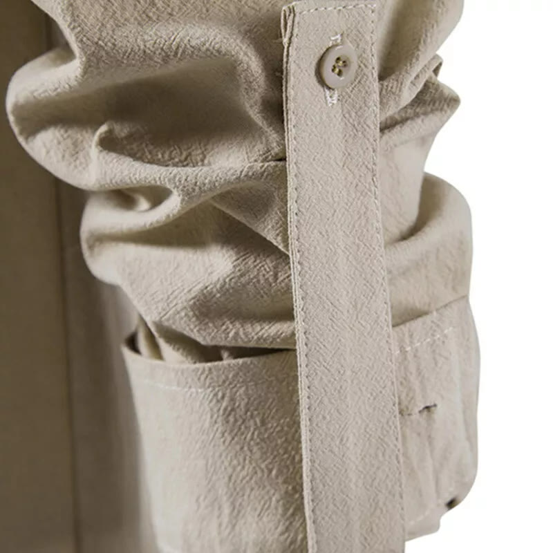 WorldNorse Medieval Lace-Up Tunic Henley Costume Shirt - image 5