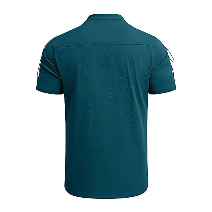 WorldNorse Medieval Lace-Up Short Sleeve Costume Shirt - image 21