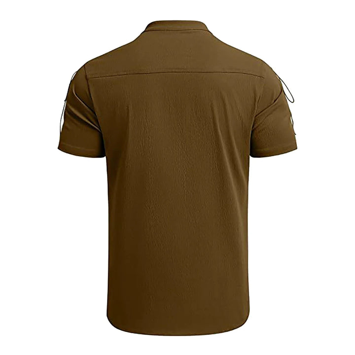 WorldNorse Medieval Lace-Up Short Sleeve Costume Shirt - image 16