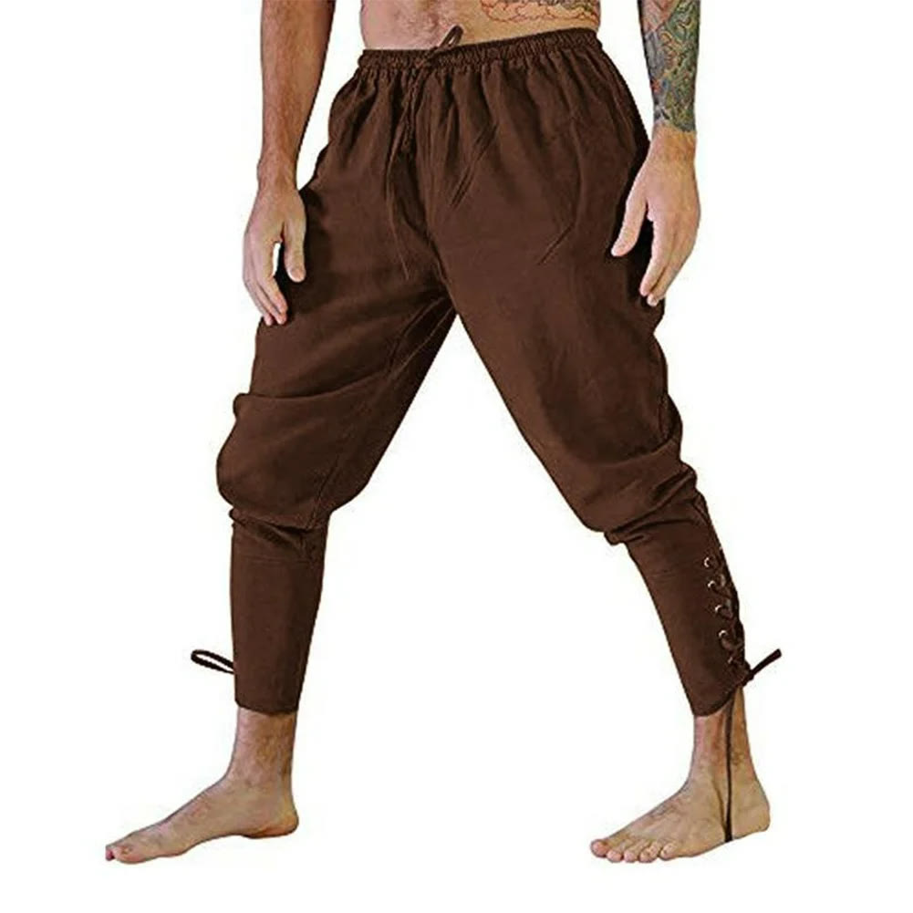WorldNorse Viking Traditional Ankle Ties Costume Pant - image 17