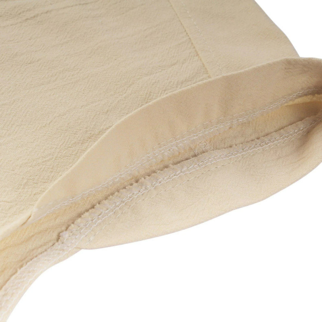 WorldNorse Medieval Sleeveless Lace-Up Collar Costume Shirt - image 4