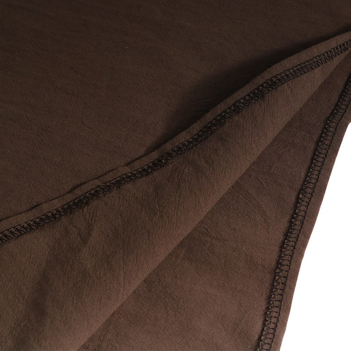 WorldNorse Medieval Sleeveless Lace-Up Collar Costume Shirt - image 22