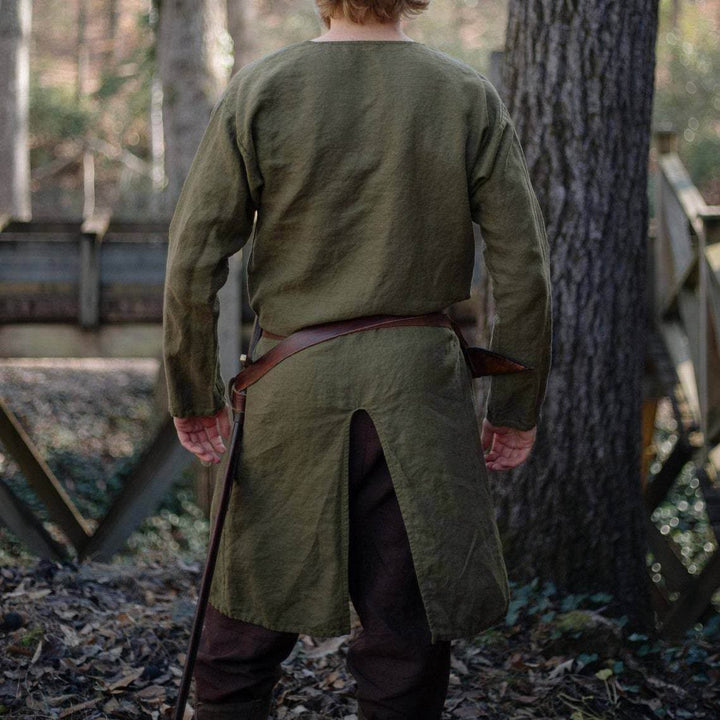 WorldNorse Medieval Knight Notch Neck Costume Robe - image 1