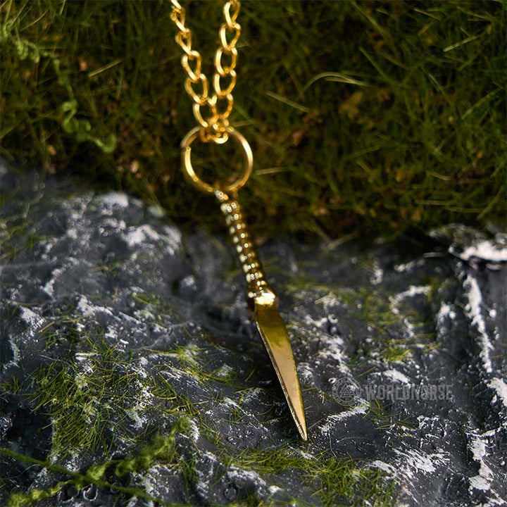 WorldNorse Nordic Spearhead Weapon Necklace - image 7