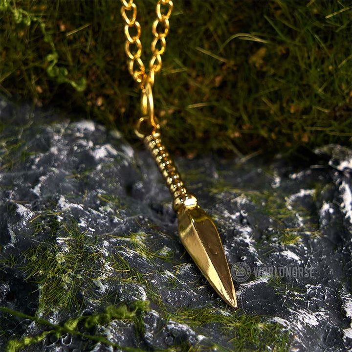 WorldNorse Nordic Spearhead Weapon Necklace - image 6
