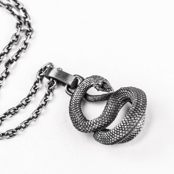 WorldNorse Nordic Jormungandr Pendant Necklace - image 2