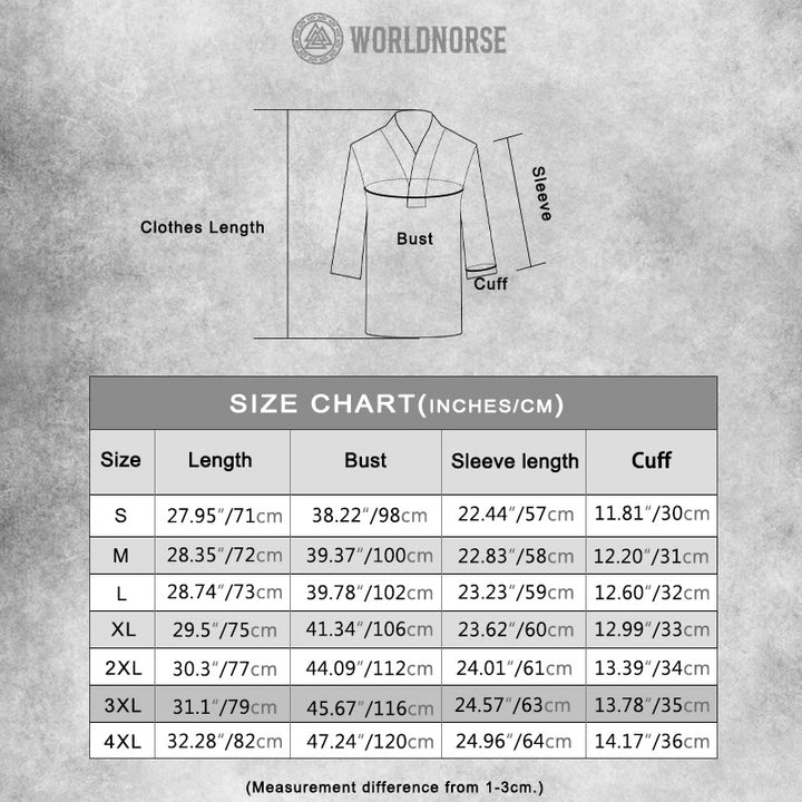 WorldNorse Nordic Lace-Up Collar Costume Shirt - image 11