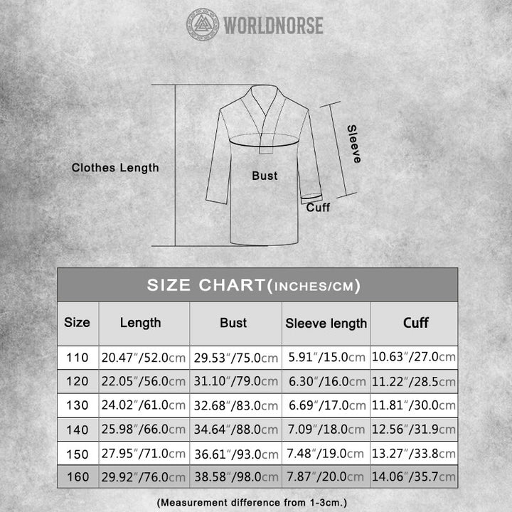 WorldNorse Medieval Embroidered Trim Tunic Costume Shirt - image 8