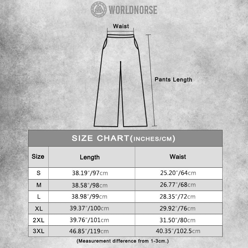 WorldNorse Viking Traditional Ankle Ties Costume Pant - image 19