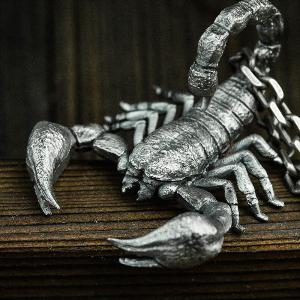 WorldNorse Tail Up Scorpion Necklace - image 2