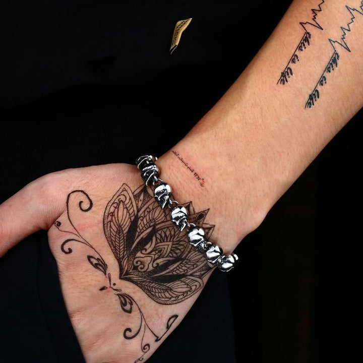 WorldNorse Gothic Demon Skull Bracelet - image 2