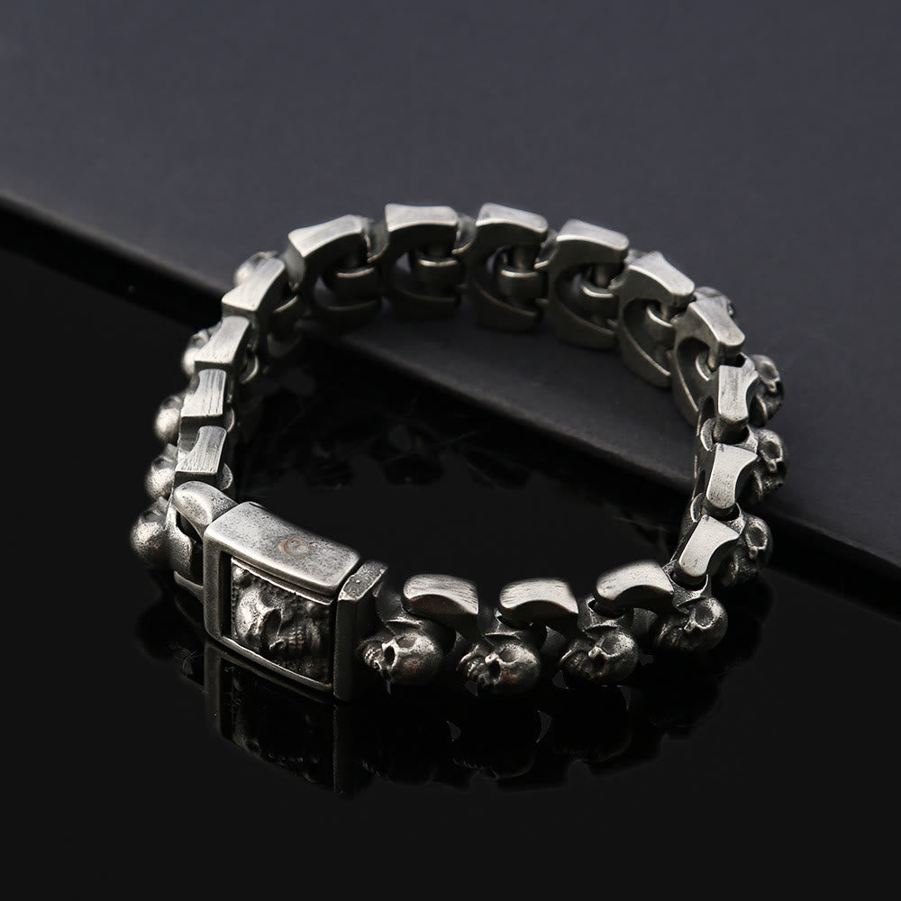 WorldNorse Skull Heavy Domineering Bracelet - image 3