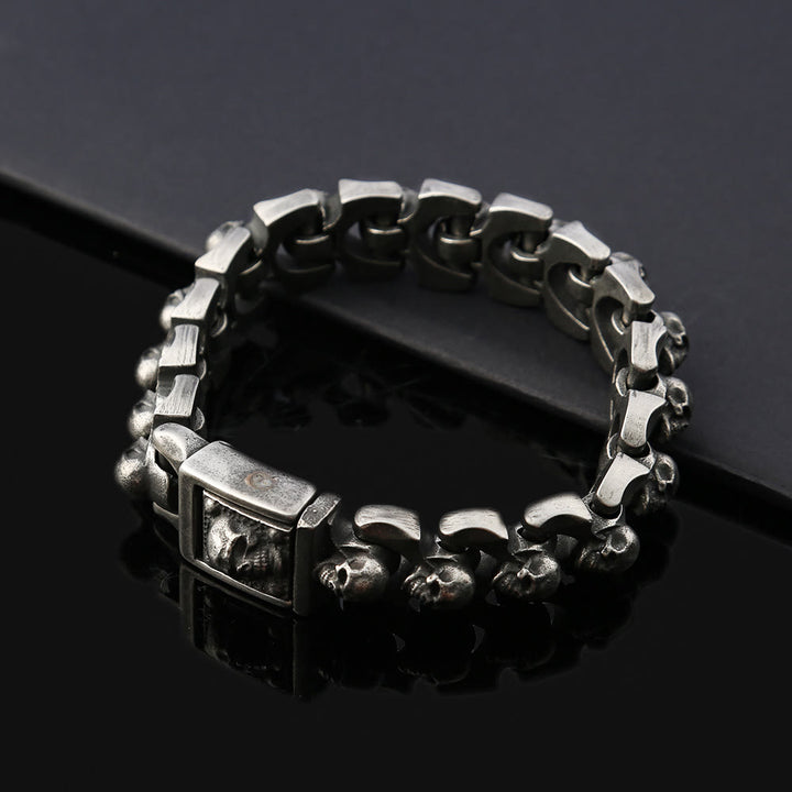 WorldNorse Skull Heavy Domineering Bracelet - image 3