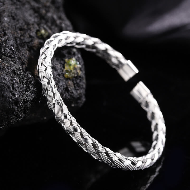 WorldNorse Braided Cable Cuff Bracelet - image 1