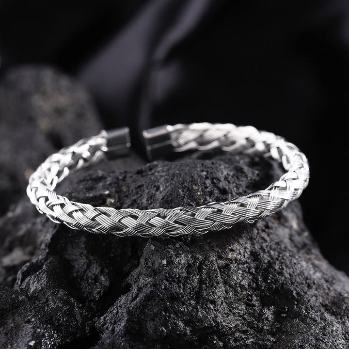 WorldNorse Braided Cable Cuff Bracelet - image 2