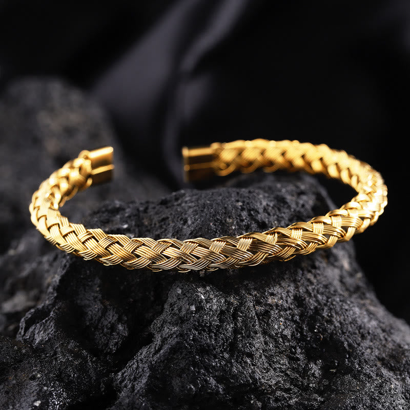 WorldNorse Braided Cable Cuff Bracelet - image 8