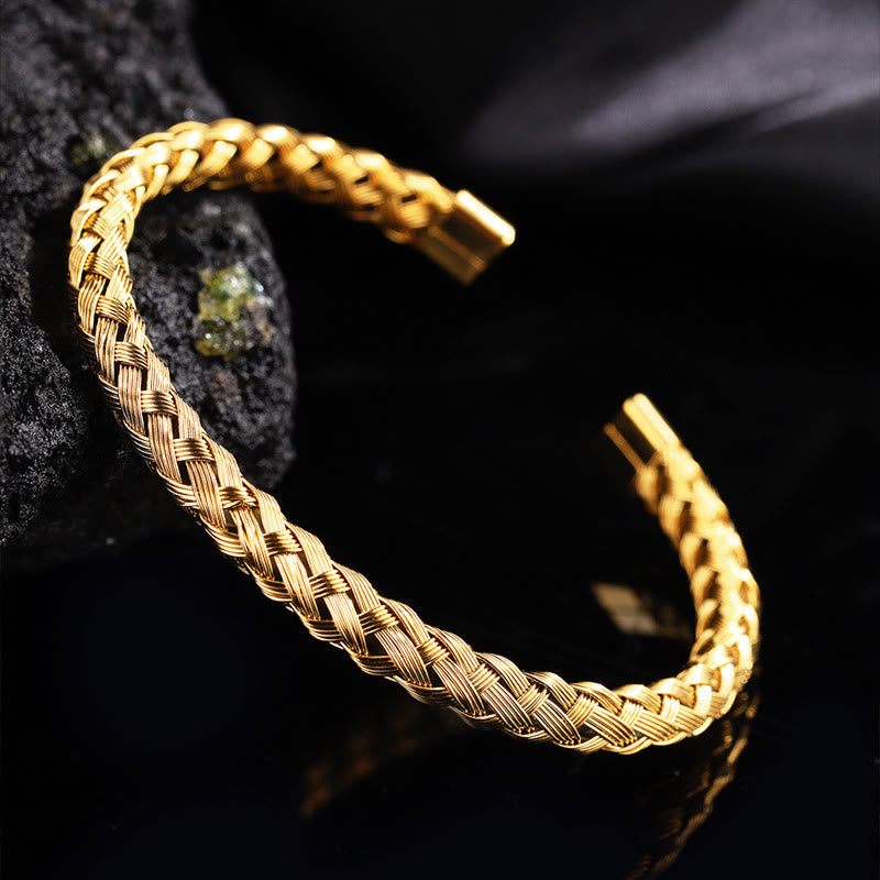 WorldNorse Braided Cable Cuff Bracelet - image 7
