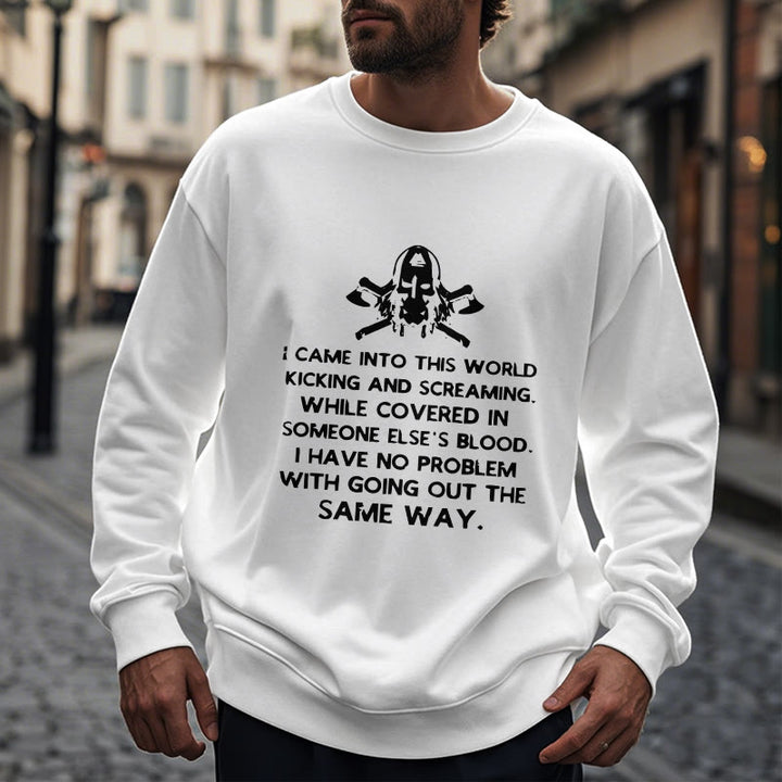 WorldNorse I Came Into This World Viking Sweatshirt - image 14